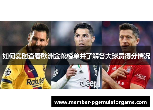 如何实时查看欧洲金靴榜单并了解各大球员得分情况
